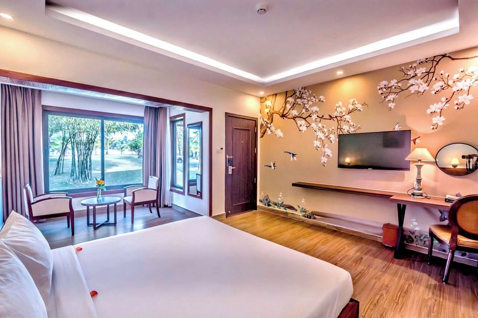 Double or Twin Room, Garden View | Memory foam beds, minibar, in-room safe, individually decorated