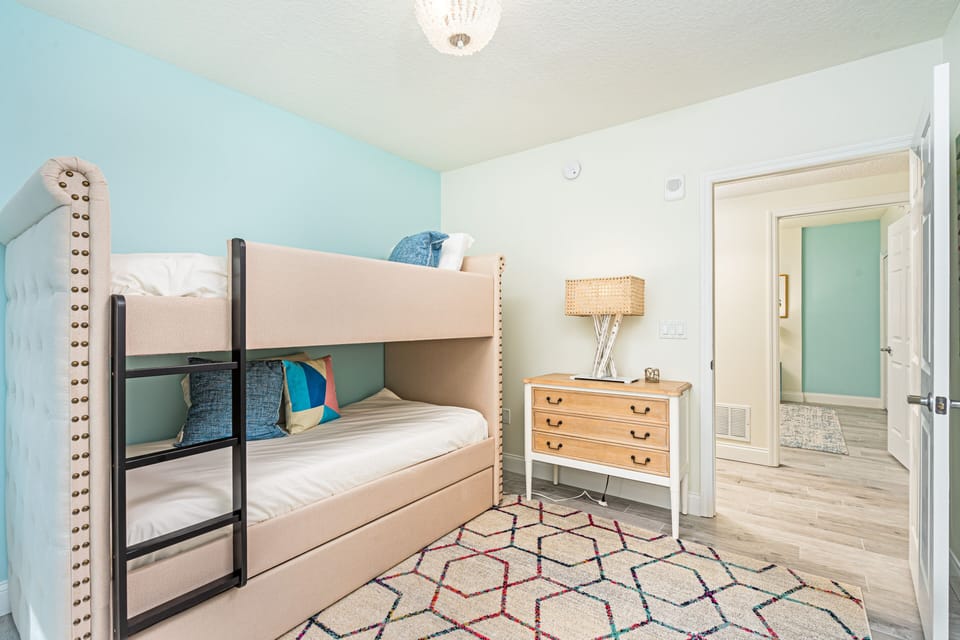 Twin Bunk Bed with a trundle