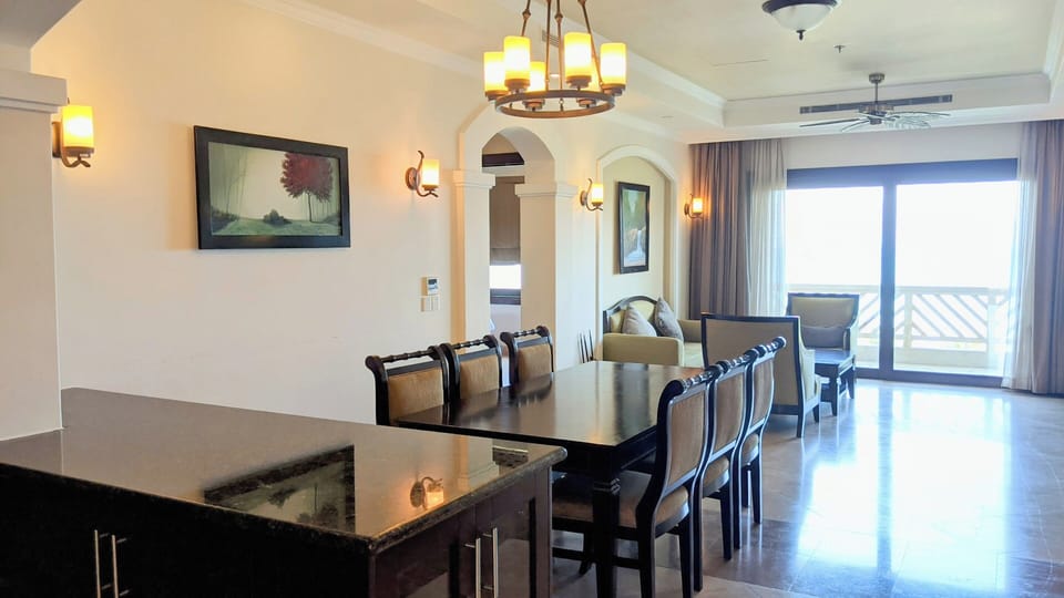 Family Condo, 3 Bedrooms | Living area | TV, foosball