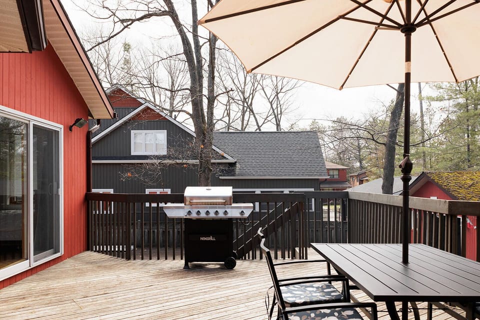 backyard upper deck