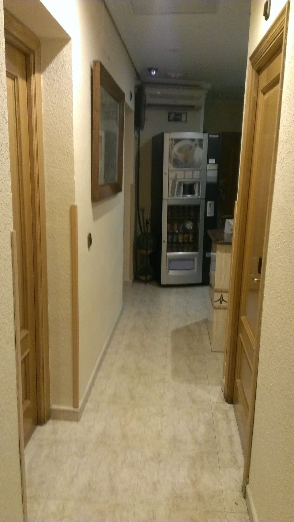 Interior entrance