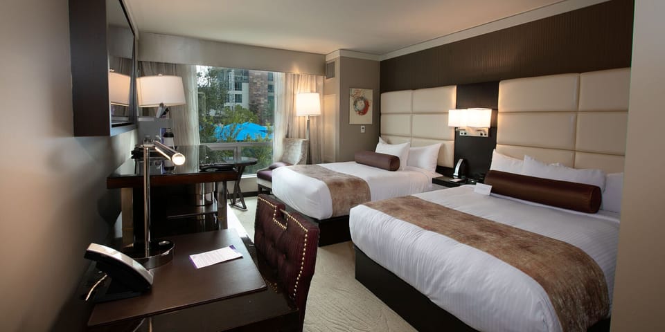 Deluxe Room, 2 Queen Beds - Adult Only 21+ (Viejas Hotel) | Premium bedding, pillowtop beds, in-room safe, desk