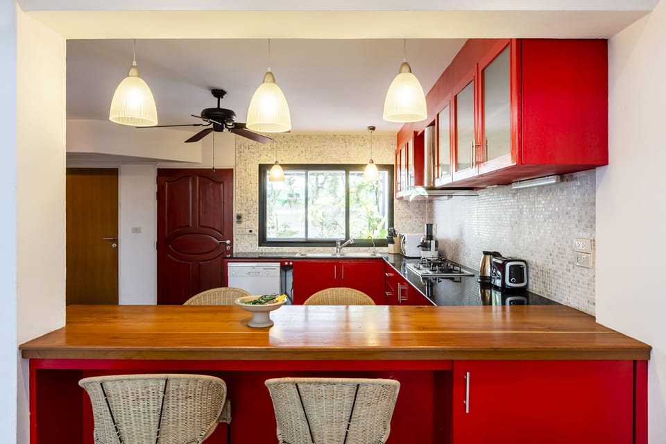 Amata Lanna Villa | Private kitchen | Fridge