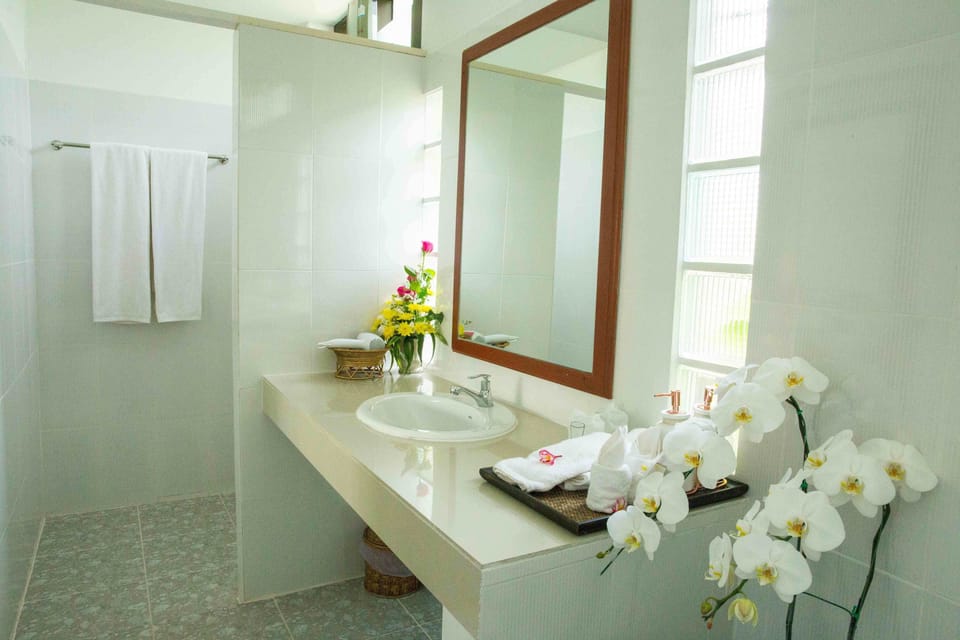 Standard Double Room | Bathroom | Shower, free toiletries, towels, soap