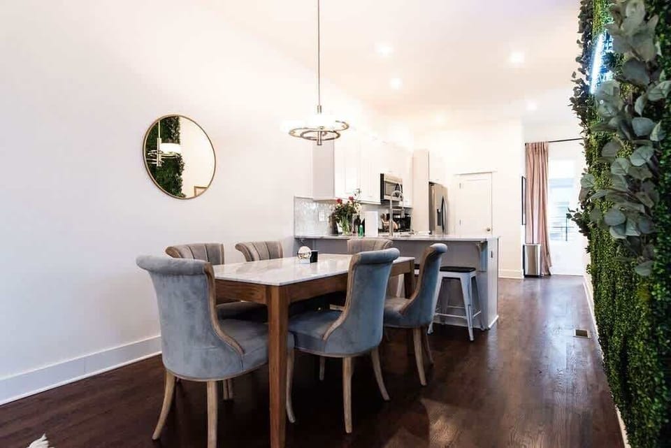 Enjoy the blend of contemporary design and homely warmth in our dining space, perfect for shared meals and memories.