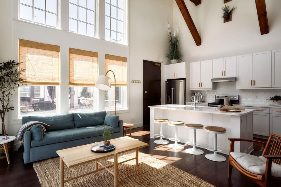Talk about ALL the natural light!