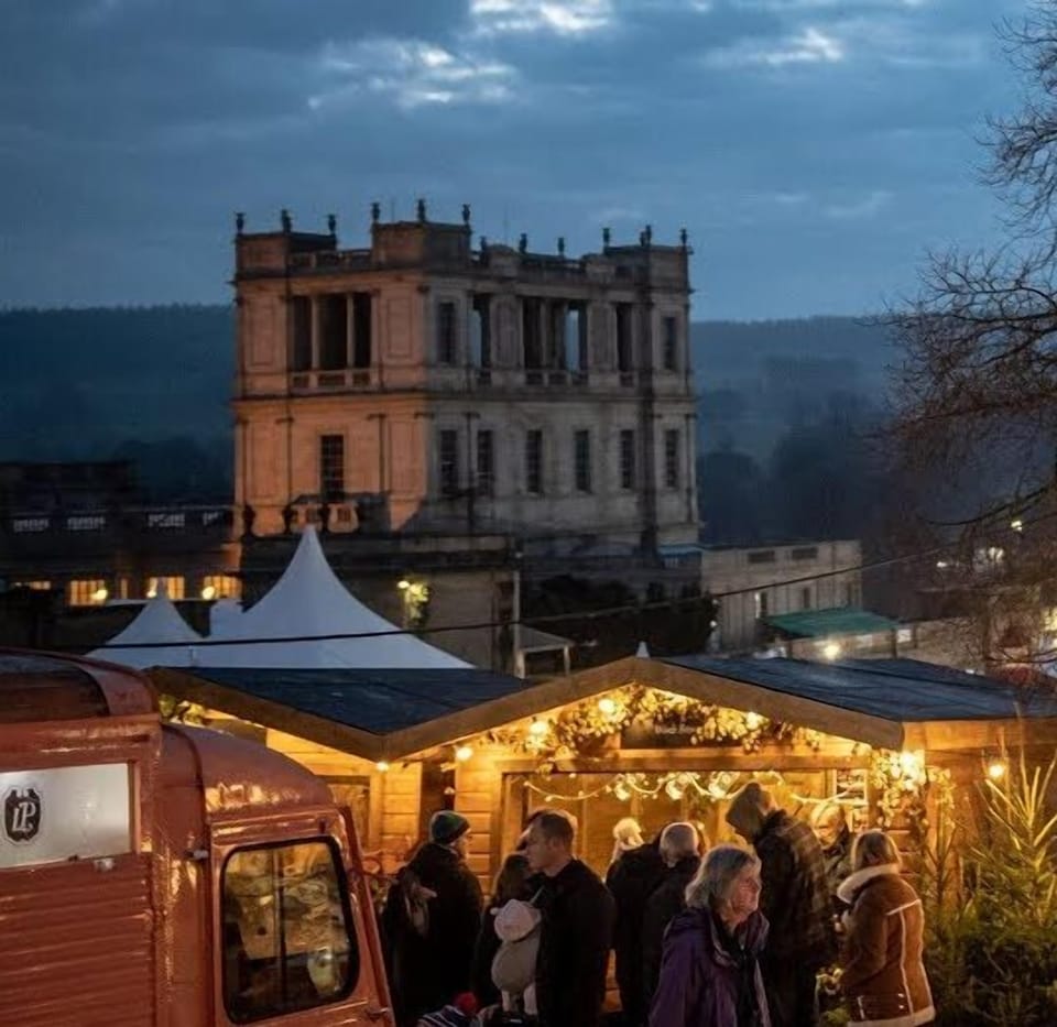 Chatsworth’s Autumn illuminations and Christmas decs and markets are a highlight