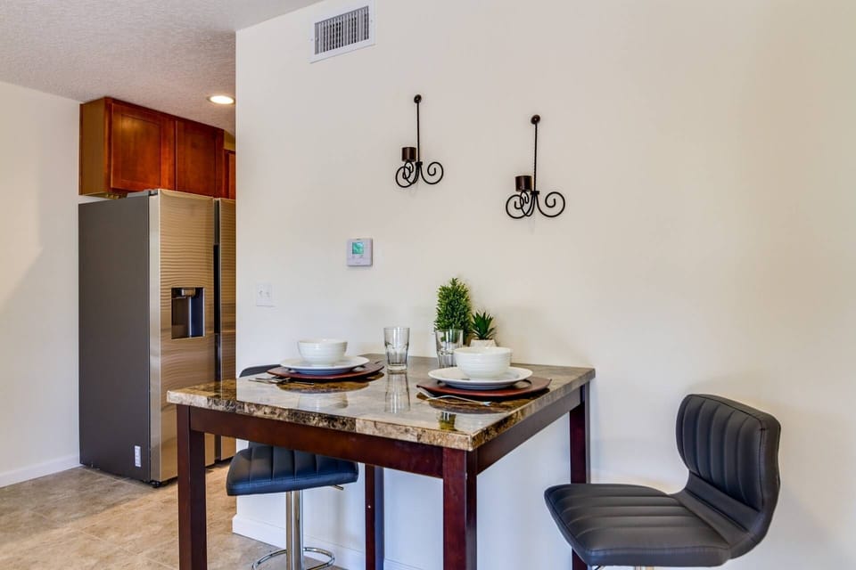 Enjoy a meal or use this for work space