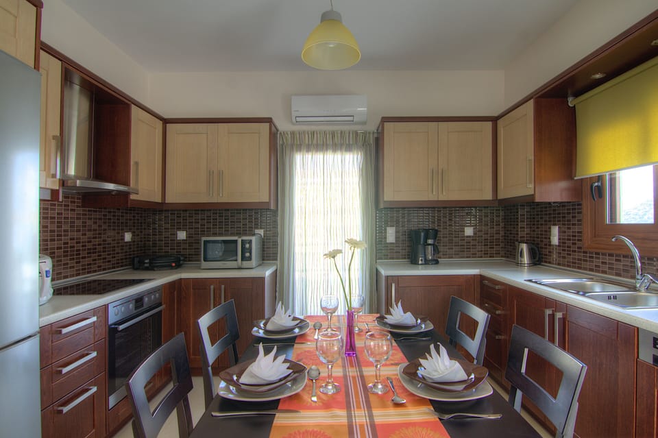 The kitchen has everything you will need for a self-catered vacation.