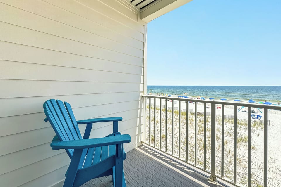 Private balcony