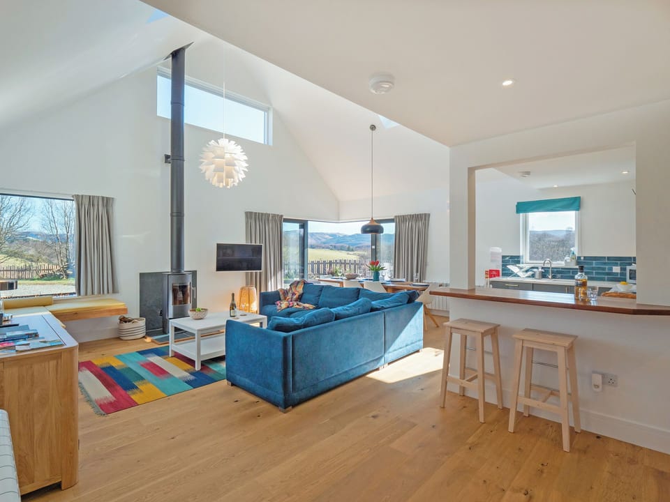 Open plan living space | Barrach, Lochgilphead