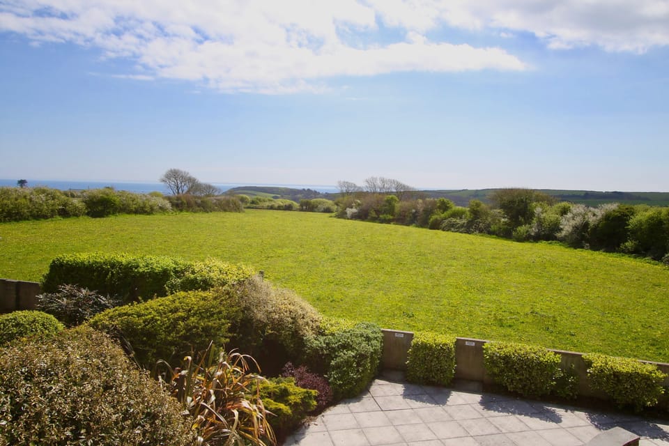 sea view from the cottage