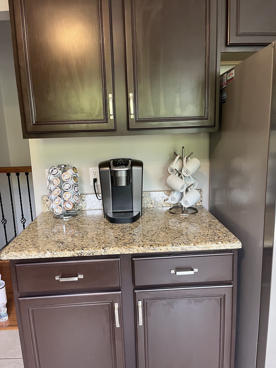 Brand new Keurig with K-cups for your morning cup of Joe!