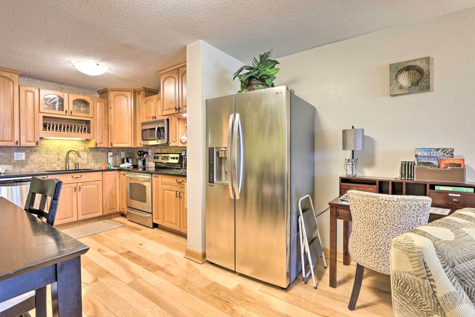 Kitchen | Fully Equipped | Stainless Steel Appliances