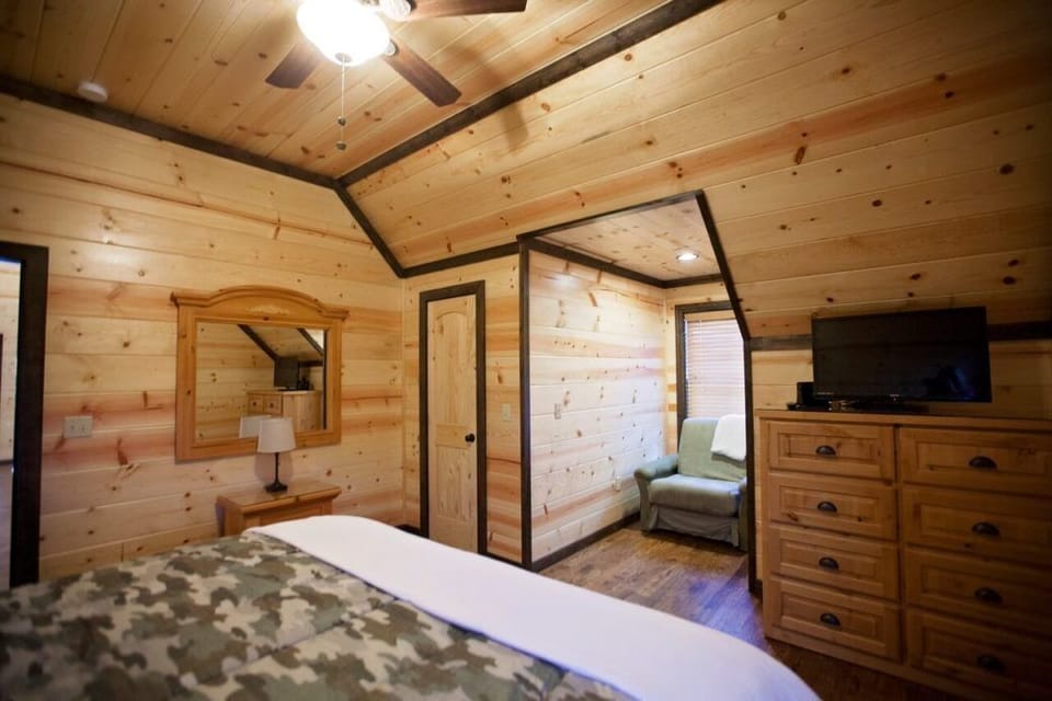 retreat with room to relax beyond the bed
