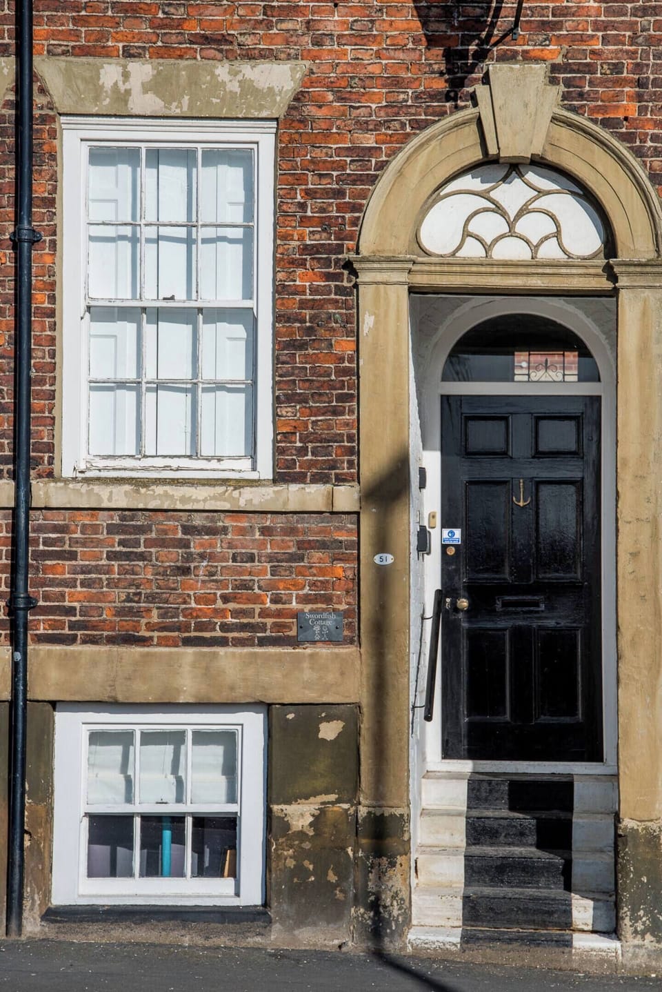 The entrance