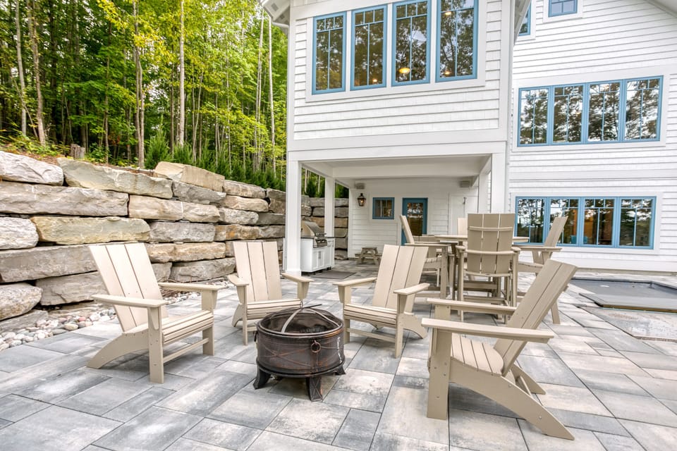 Gas Fire Pit Table has since been installed