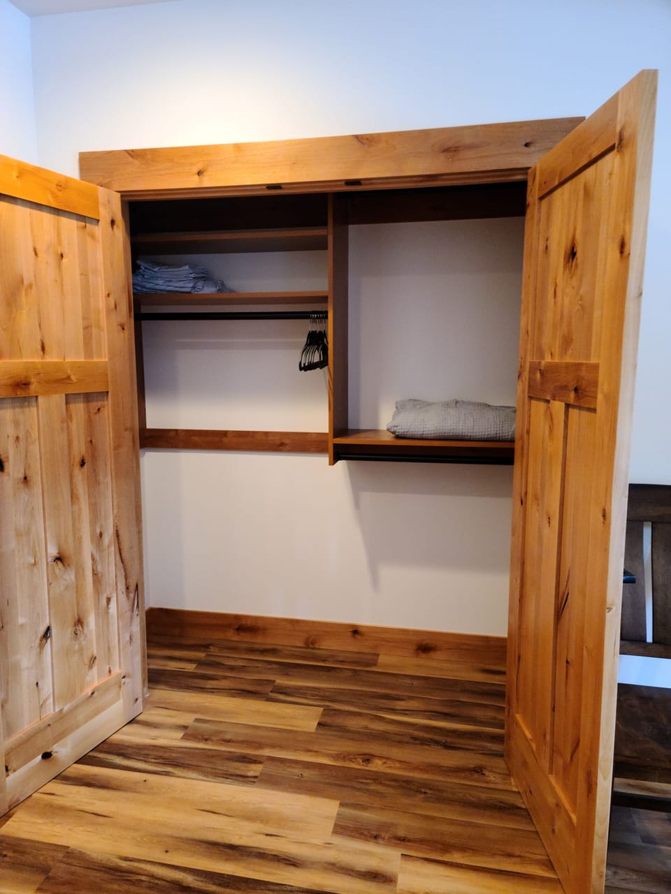Lots of closet space.