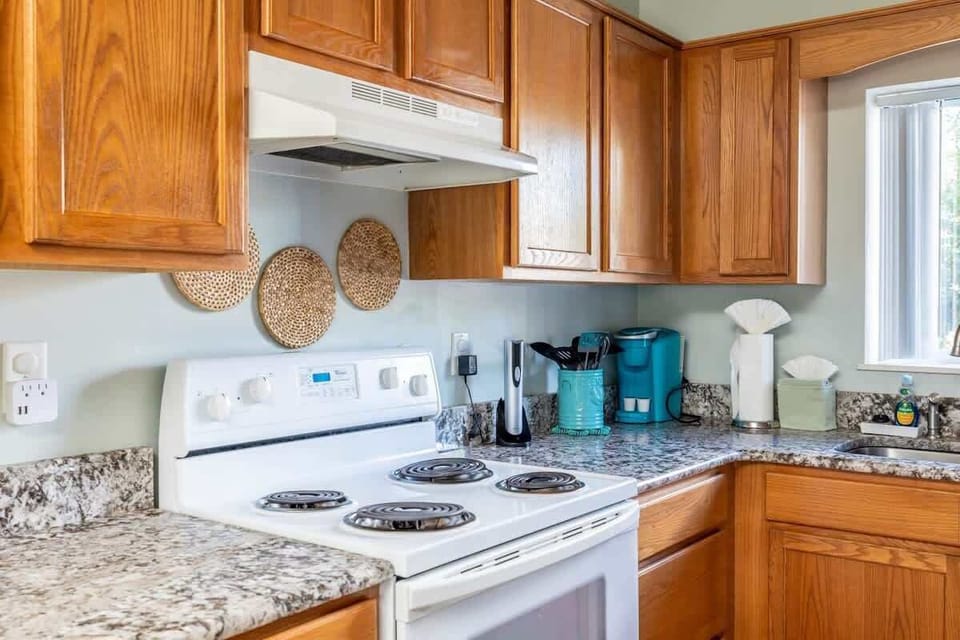 Our oven is ready for you to make something delish or reheat those yummy left overs you brought home.