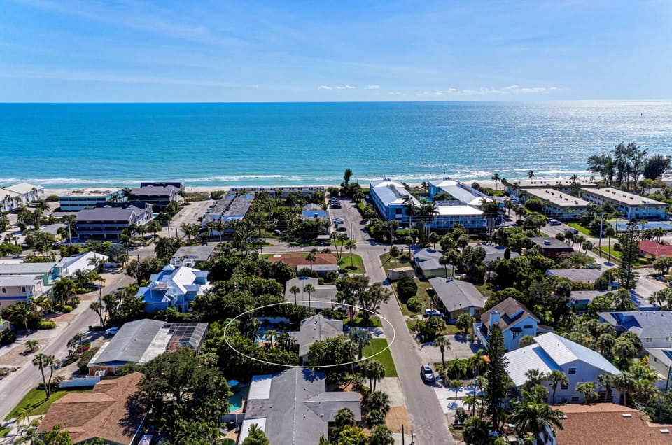 Located just one short block to the beach
