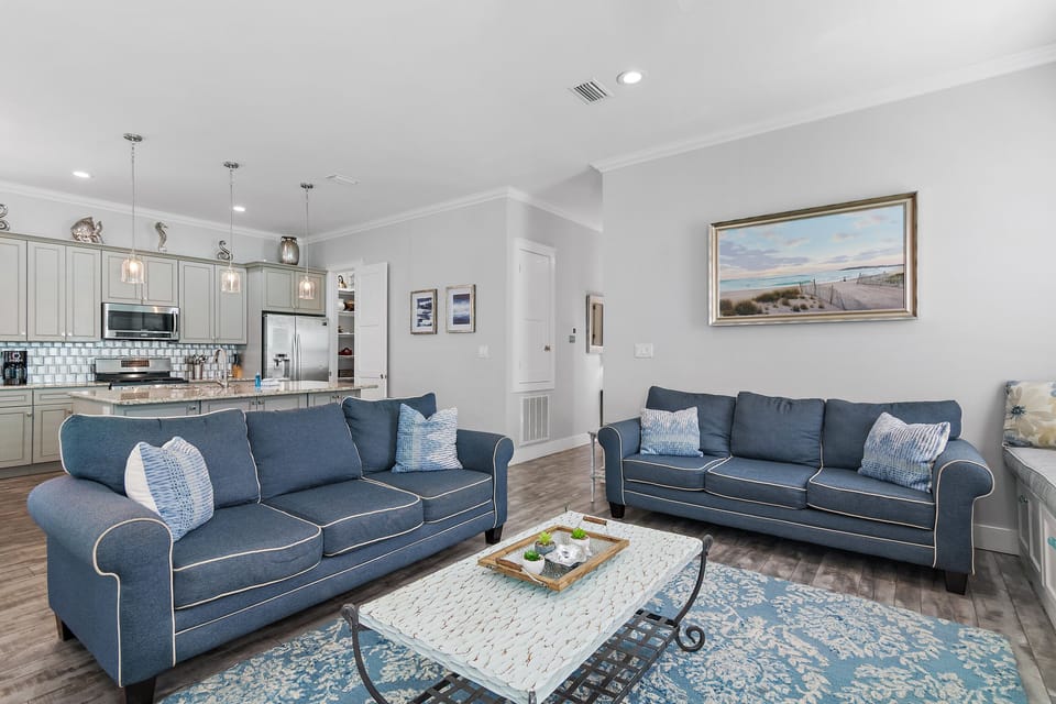 Comfortable living room seating