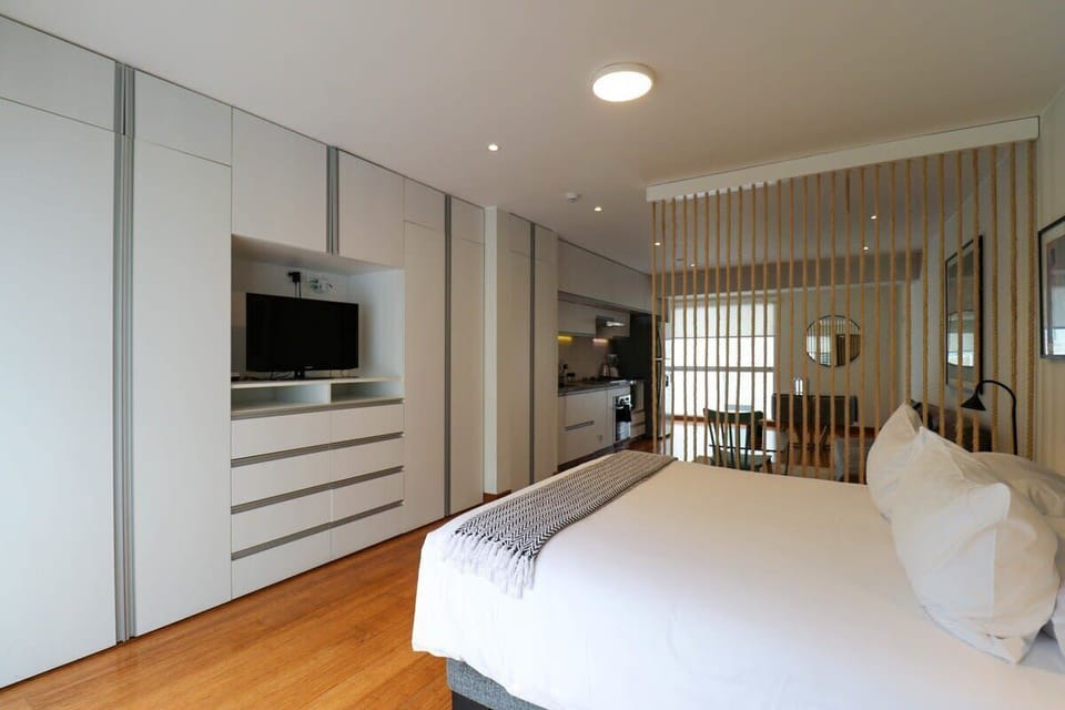 Room with smart tv