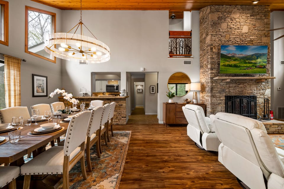 Living, Dining and Kitchen