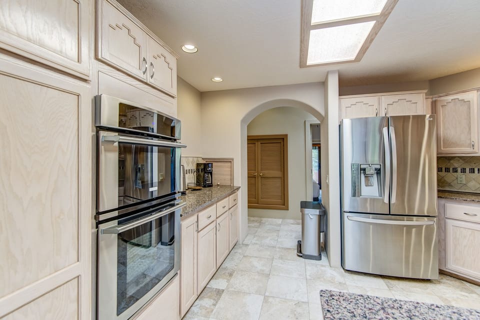 Stainless Steel Appliances Including Double Ovens