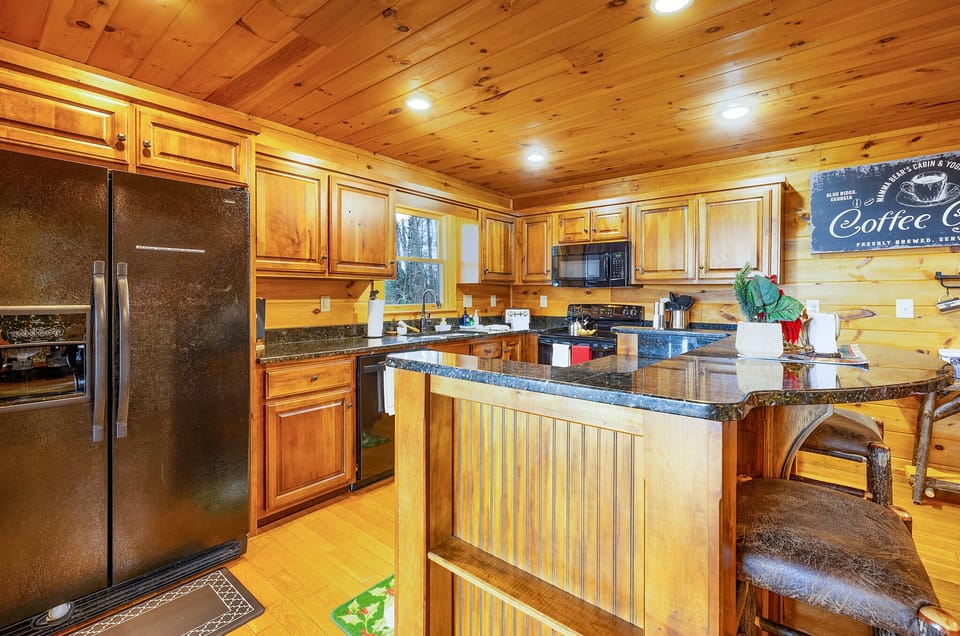 Yogi's Retreat - Kitchen Island