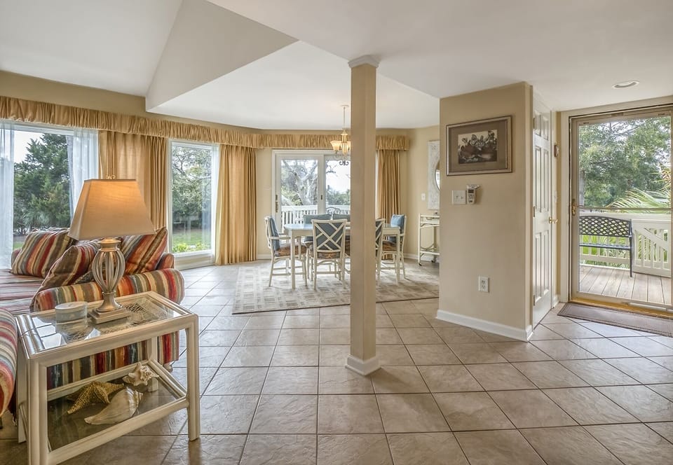 Enter this open floor plan villa and begin your vacation.