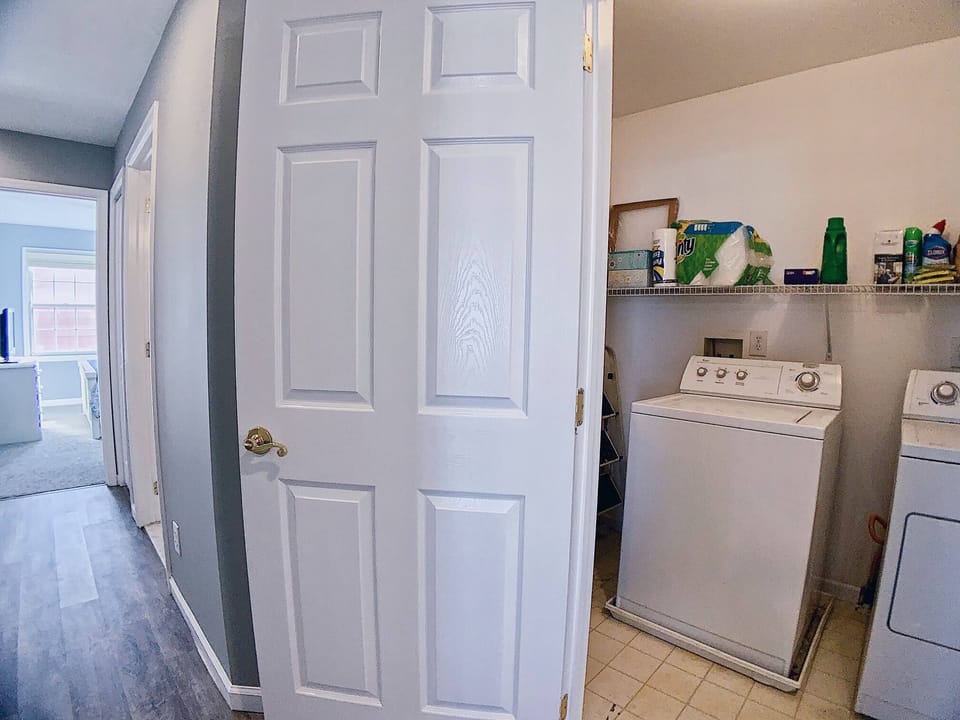 Utility Closet & Rear Hall