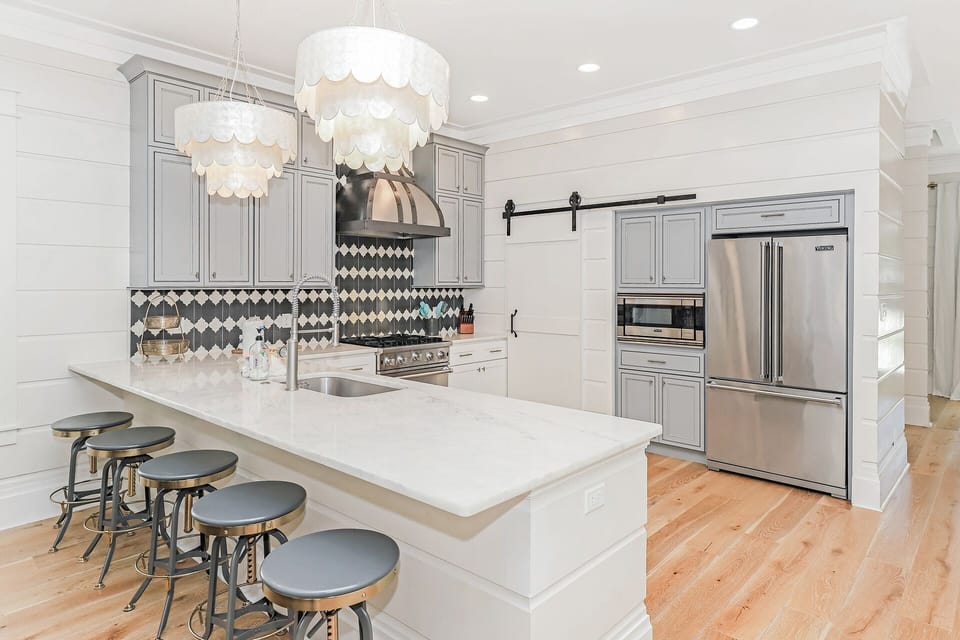 Sugar Magnolia - Grayton - First Floor - Open Concept Kitchen/Bar Area