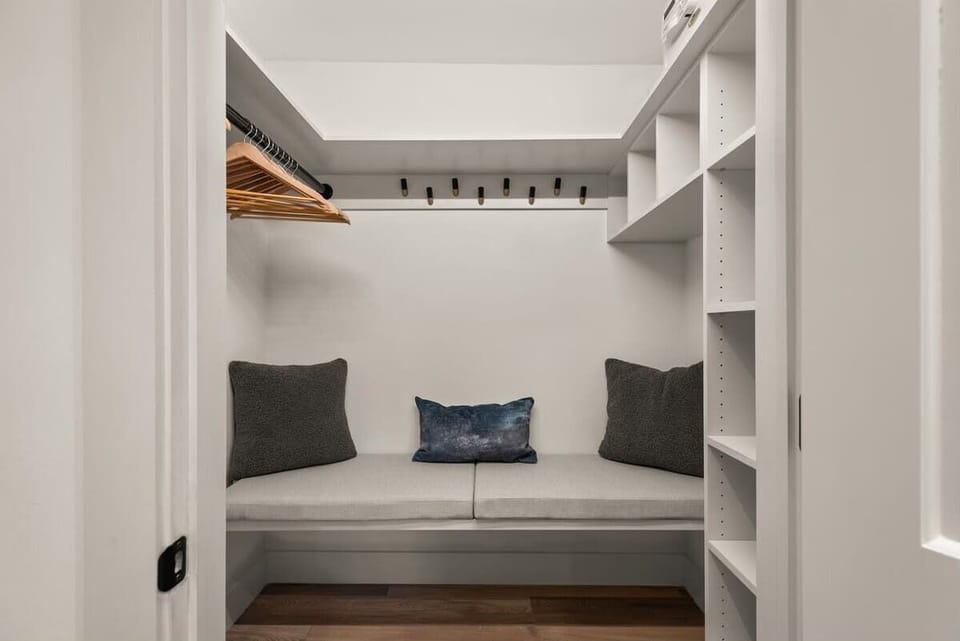 Mudroom with plenty of sorage