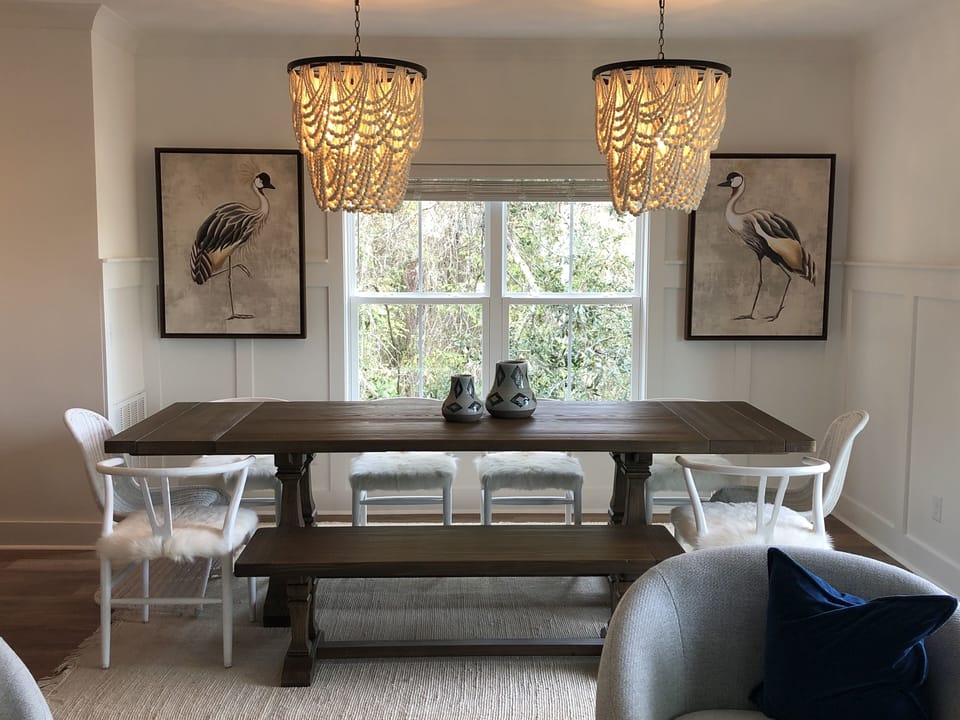 Seats up to 12- Dining Room PLUS 5 at Counter Bar