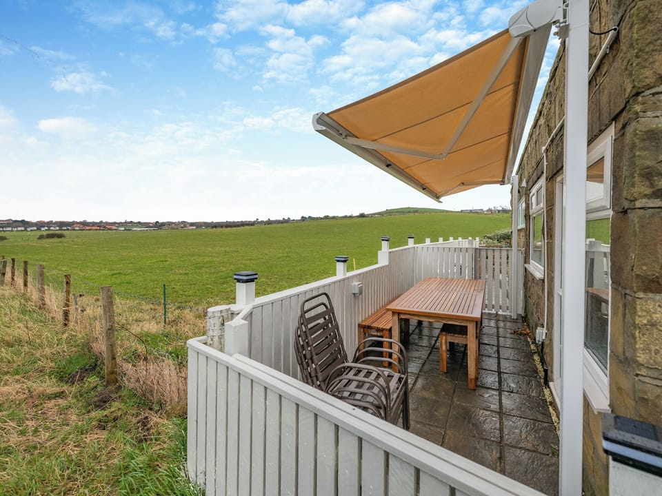 Terrace | Toll Bar Cottage, Sandsend, near Whitby