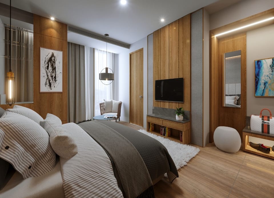 Premium bedding, minibar, in-room safe, desk