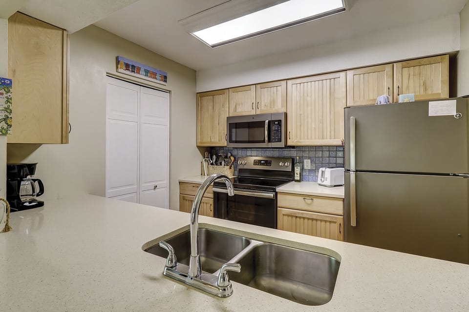 Kitchen - recently updated with plenty of space to make those large family meals.