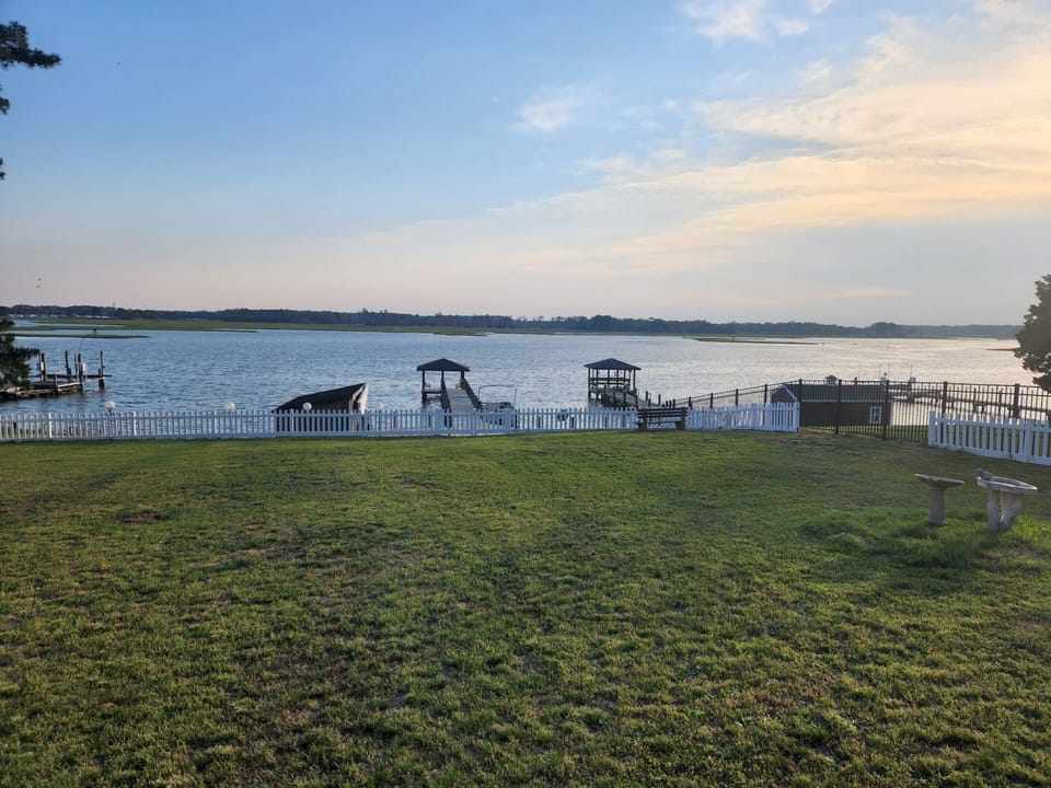 View from deck
