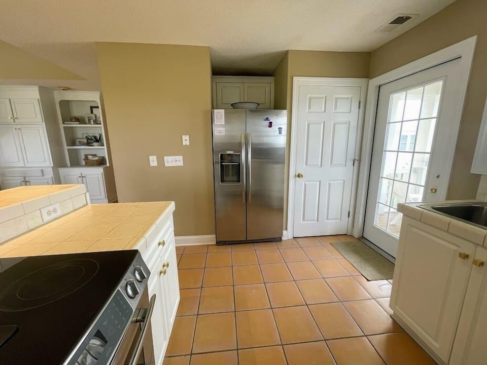 the kitchen comes with everything except a chef :)