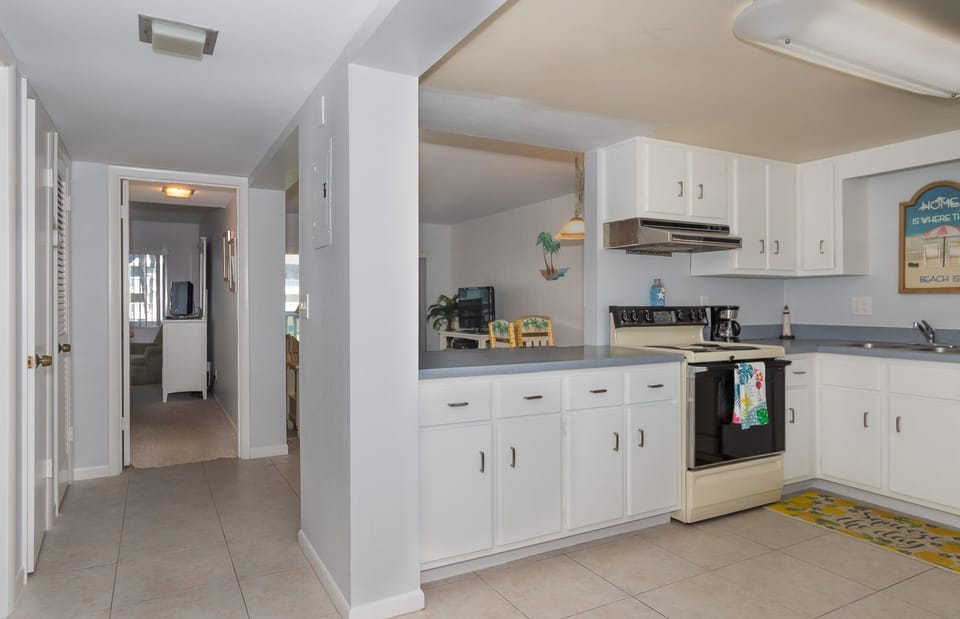 Kitchen in our Vacation Rental in New Smyrna Beach