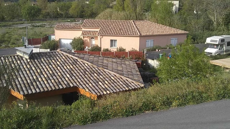 View to the Villa