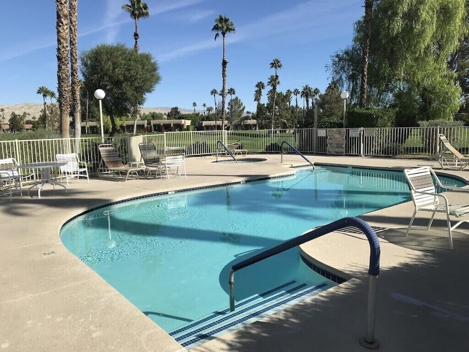 Heated pool and hot tub.