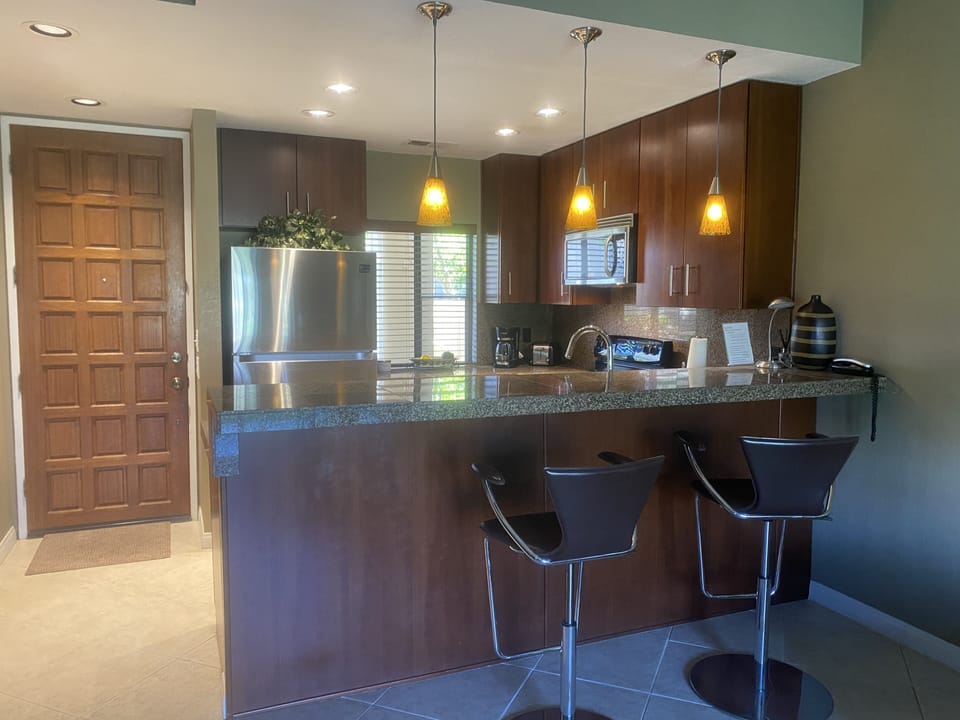 Fully equipped kitchen you just need to bring your food