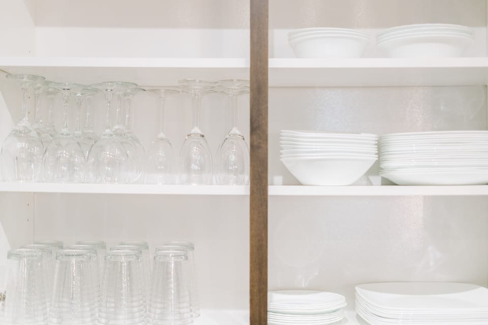 everything you need for dishes, pots and cooking