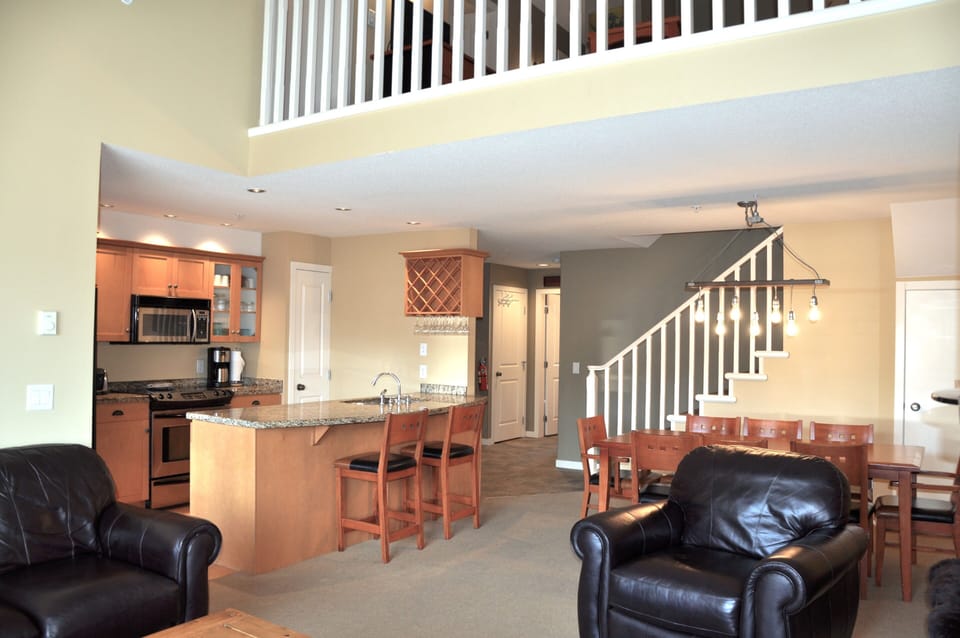 Open layout on main floor