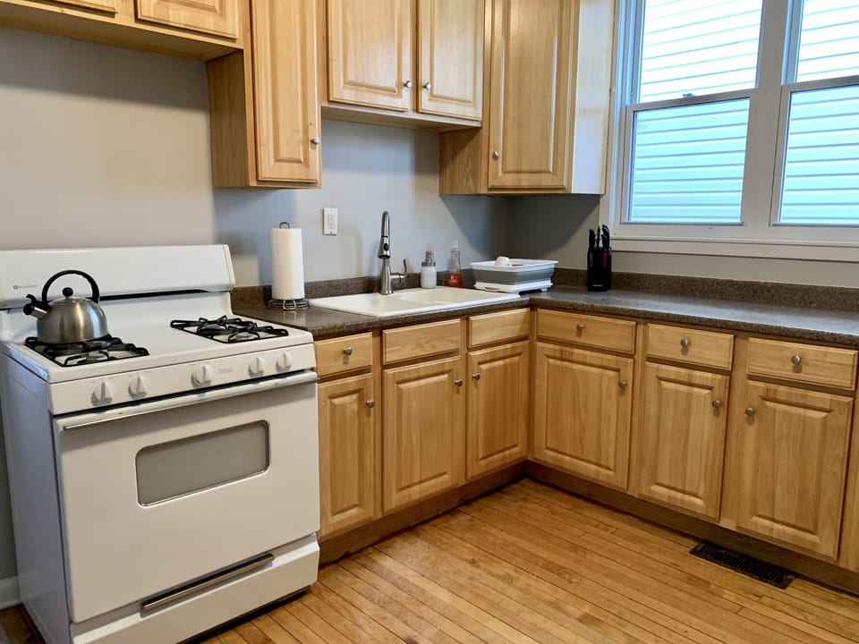 Fully stocked for a home cooked meal or takeout.