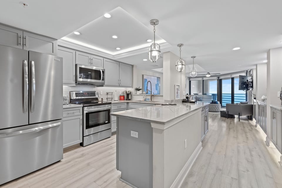 Fully equipped kitchen