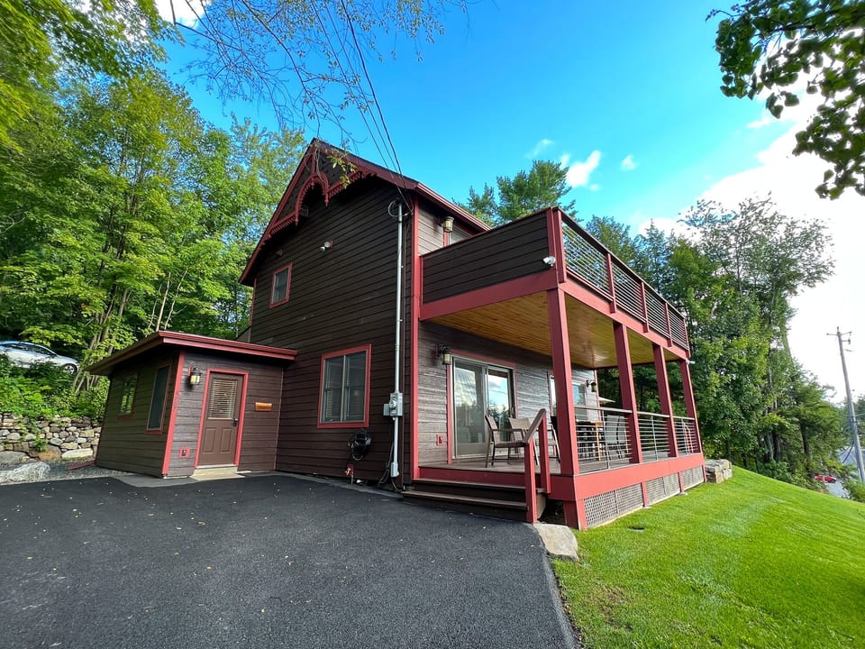 Exterior view of the home.