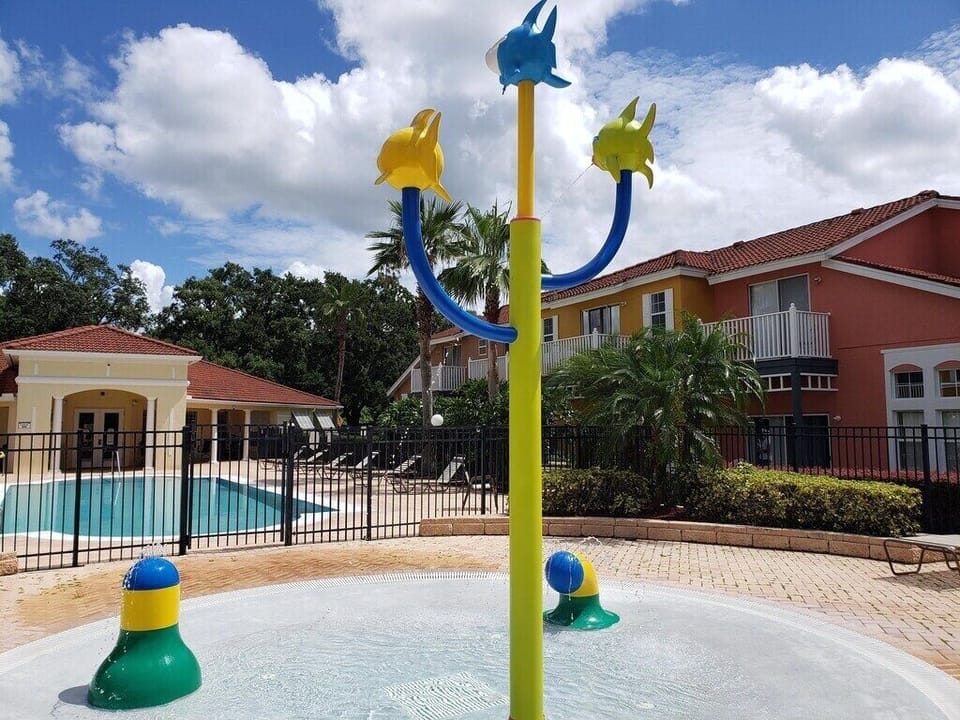 Resort Kids Splash Pool Area