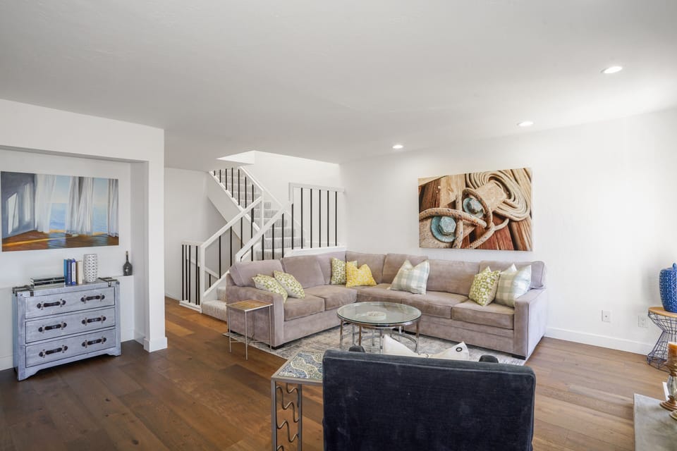 Living Room/Area with Powder Rm